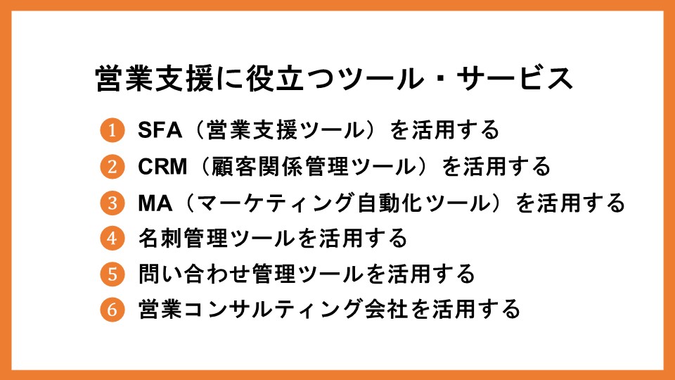 営業支援とは？目的や方法、おすすめサービス、成功事例を紹介！_6