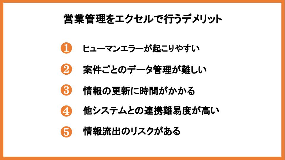 営業管理をエクセルで行う際のポイントやテンプレートを紹介！_4